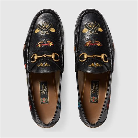 gucci embroidered loafers replica|gucci loafers zara.